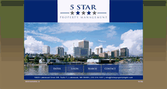 Desktop Screenshot of 5starpropertymgmt.com