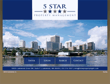 Tablet Screenshot of 5starpropertymgmt.com